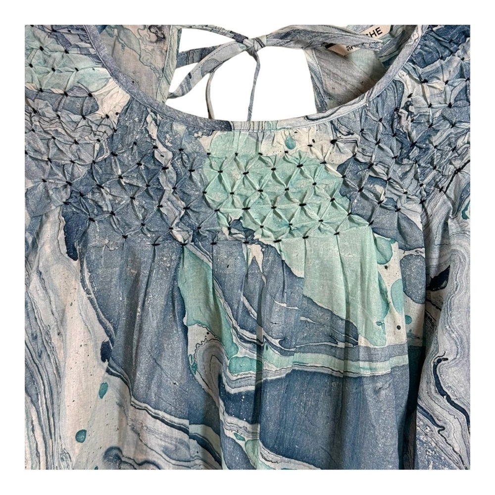 St. Roche Honeycomb Top In Blue Nwt — image 5 of 8